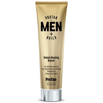 Pro Tan Men+ Build Melanin Boosting Bronzer 280ml