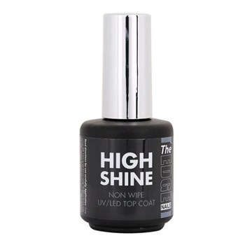 The Edge High Shine Non-Wipe Thick Top Coat 15ml