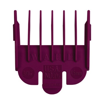 Wahl Snap On Clipper Comb No. 1 1/2 - Plum