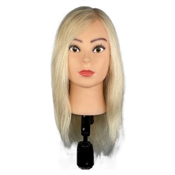 NINON Training Head 35cm Ash Blonde/White