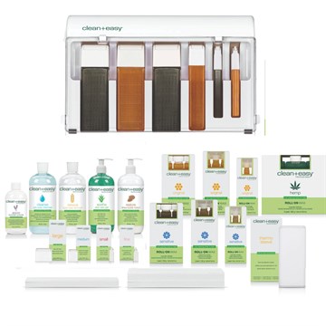 Clean + Easy Body Waxing Spa Full Kit