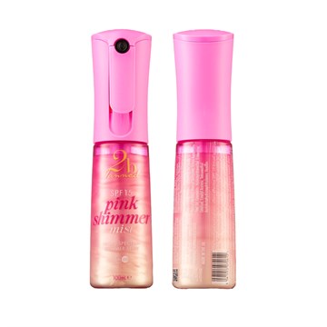 2b Tanned SPF15 Pink Shimmer Mist Spray Flairosol 100ml