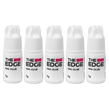 The Edge Nail Adheisve 3g - 5 Pack