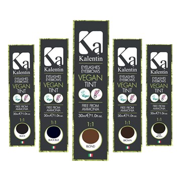 Kalentin Vegan Professional Eyelash & Eyebrow Tint - 30ml