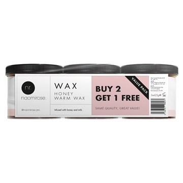 Naomi Rose Honey Wax 425g Value Pack 2+1 Free