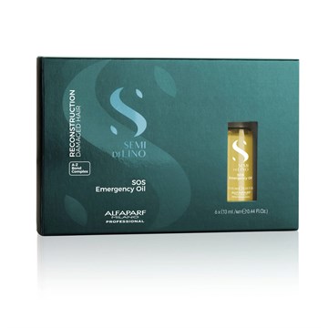 Alfaparf Semi di Lino Reconstruction Sos Emergency Oil 6 x 13 ml