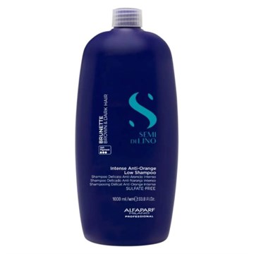 Alfaparf Semi di Lino Brunette Intense Anti-Orange Low Shampoo 1L
