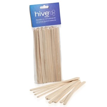 Hive Disposable Mini waxing Spatulas - 50 Pack