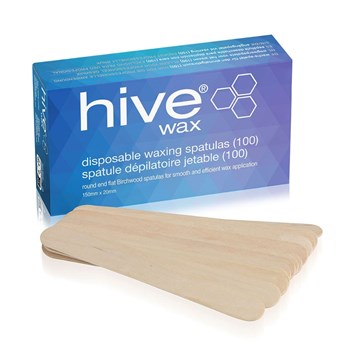 Hive Disposable Wooden Waxing Spatulas