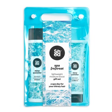 Shed Thirst Quencher Spa Day Gift Set for Dry Hair
