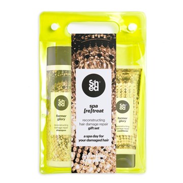 Shed Former Glory Spa Day Gift Set for Damaged Hair