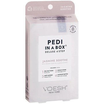 Voesh Pedi in a Box Deluxe 4 Step - Jasmine Soothe