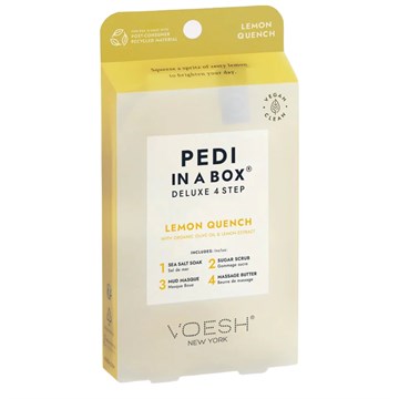 Voesh Pedi in a Box Deluxe 4 Step - Lemon Quench