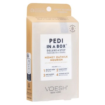 Voesh Pedi in a Box Deluxe 4 Step - Honey Oatmilk Nourish
