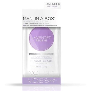 Voesh Mani in a Box Waterless 3 Step - Lavender Relieve