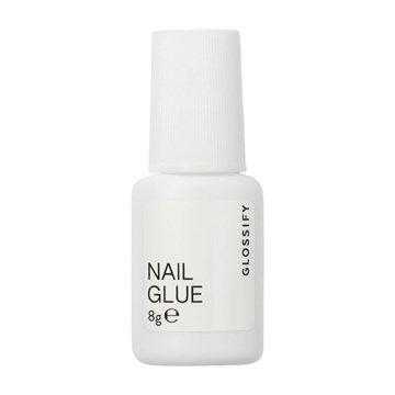 Glossify Quick-Drying Brush-On Nail Glue Adhesive - 8ml
