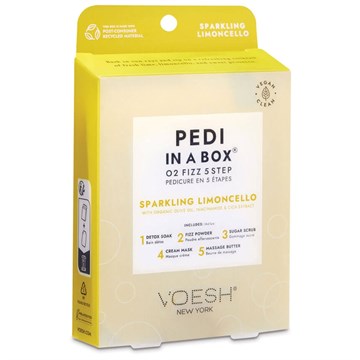 Voesh Pedi in a Box O2 Fizz 5 Step - Sparkling Limoncello