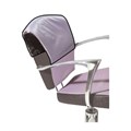 Salon Ambience Naomi Backrest Cover Black Strip