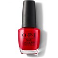 OPI Nail Lacquer Big Apple Red - 15ml