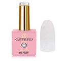 Glitterbels Hema Free Gel Polish  Gentle White 8ml