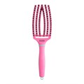 Olivia Garden Fingerbrush Lollipop Pink (with charm)