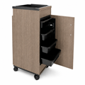 REM Secura Hairdressing Beauty Salon Trolley - Vicenza Oak