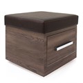 REM Plaza Pedi Stool - Chrome Handle