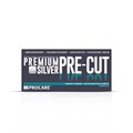 Procare Premium Pre-Cut Silver Hair Foil Strips Large - 225mm x 100mm 100 Pack