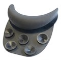 Kodo Salon Chair Suction Neck Cushion - Black