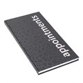 Agenda Appointment Book - Black Leopard