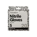 Agenda Black Nitrile Gloves Ultraflex - Small