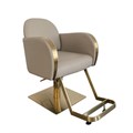 Scorpion Mora Salon Styling Chair - Mushroom & Gold