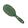 Framar Detangle Brush Cheers Haters Emerald Green