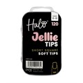 Halo Jellie Nail Short Square Soft Tips - 120Pk