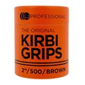 LJ Pro 2" Waved Kirby Grips Brown 500 Pack