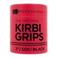 LJ Pro 2" Waved Kirby Grips Black -  500 Pack