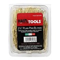 Hair Tools 2.5" Plain Pins Blonde (500 Pack)