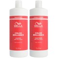 Wella Invigo Color Brilliance Fine Shampoo & Conditioner 1L DUO