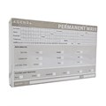 Agenda Record Cards Perming