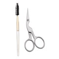 Tweezerman Stainless Steel  Brow Shaping Scissors