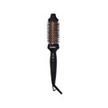 amika blowout babe thermal heated hair brush - black