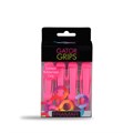 Framar Gator Grips Hair Clips Pink - 4 Pack