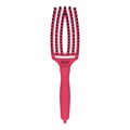 Olivia Garden Fingerbrush Combo Medium Hot Pink