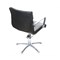 Crewe Orlando 20" PVC Black Chair Back Cover - 20 