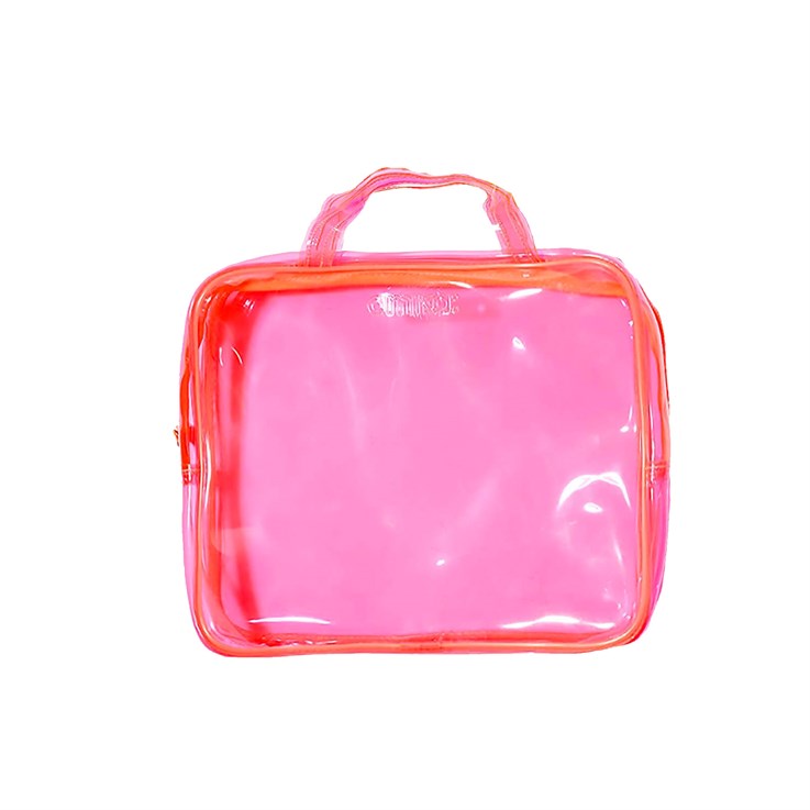 amika pink travel bag