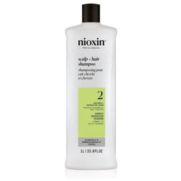 Nioxin Scalp + Hair Thickening System 2 Shampoo for Natural Hair 1L