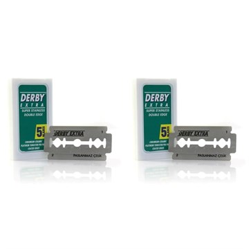 TRI Derby Double Edge Razor Blades (2x5) 10pk